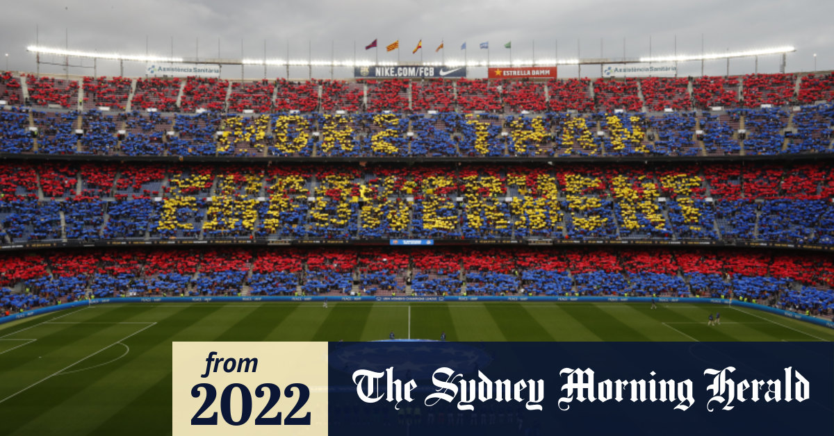 Record women’s sport attendance Barcelona v Real Madrid at Camp Nou